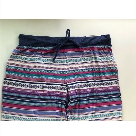 Natural Reflections Tribal Stripe Pajama Pants - Picture 3 of 7